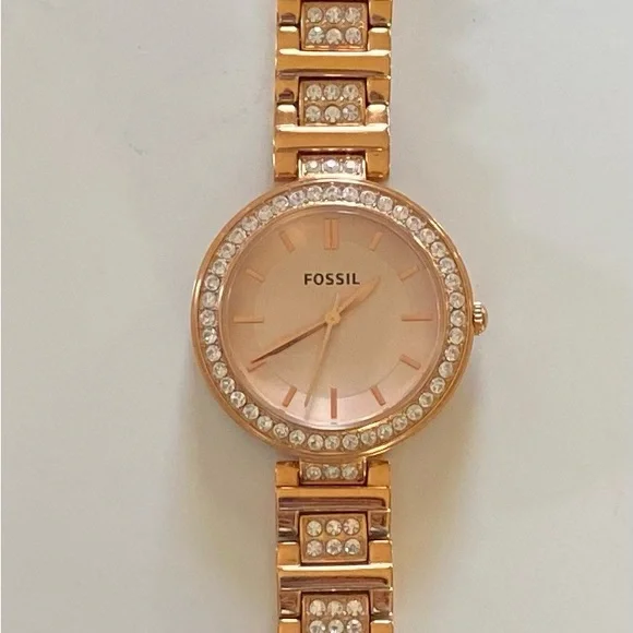 Fossil | Accessories | Fossil Karli Rose Gold Tone Stainless  display picture 2